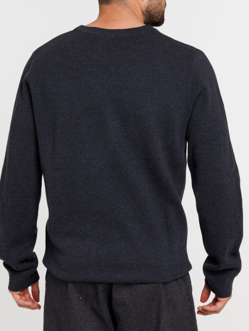 Pull col rond coloris...