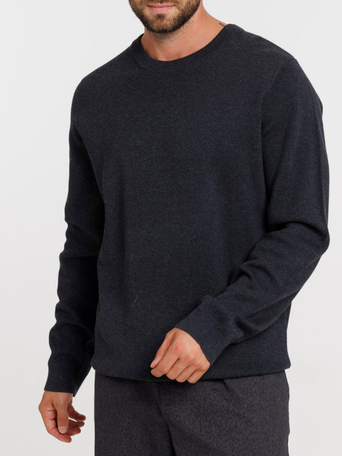 Pull col rond coloris...
