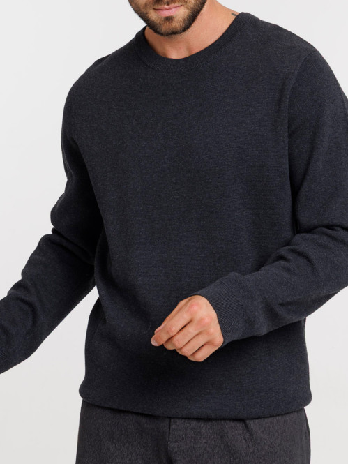 Pull col rond coloris...