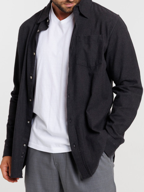 Chemise coton volcano homme