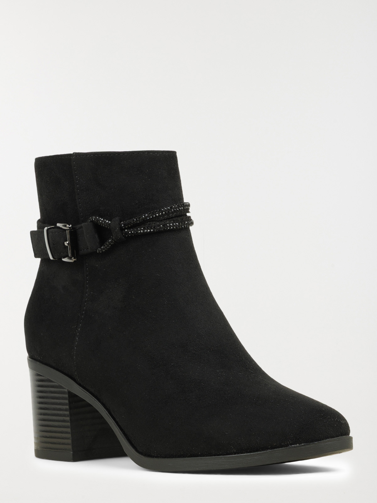 Bottines noires bride femme (36-41) Bottines noires bride femme (36-41)
