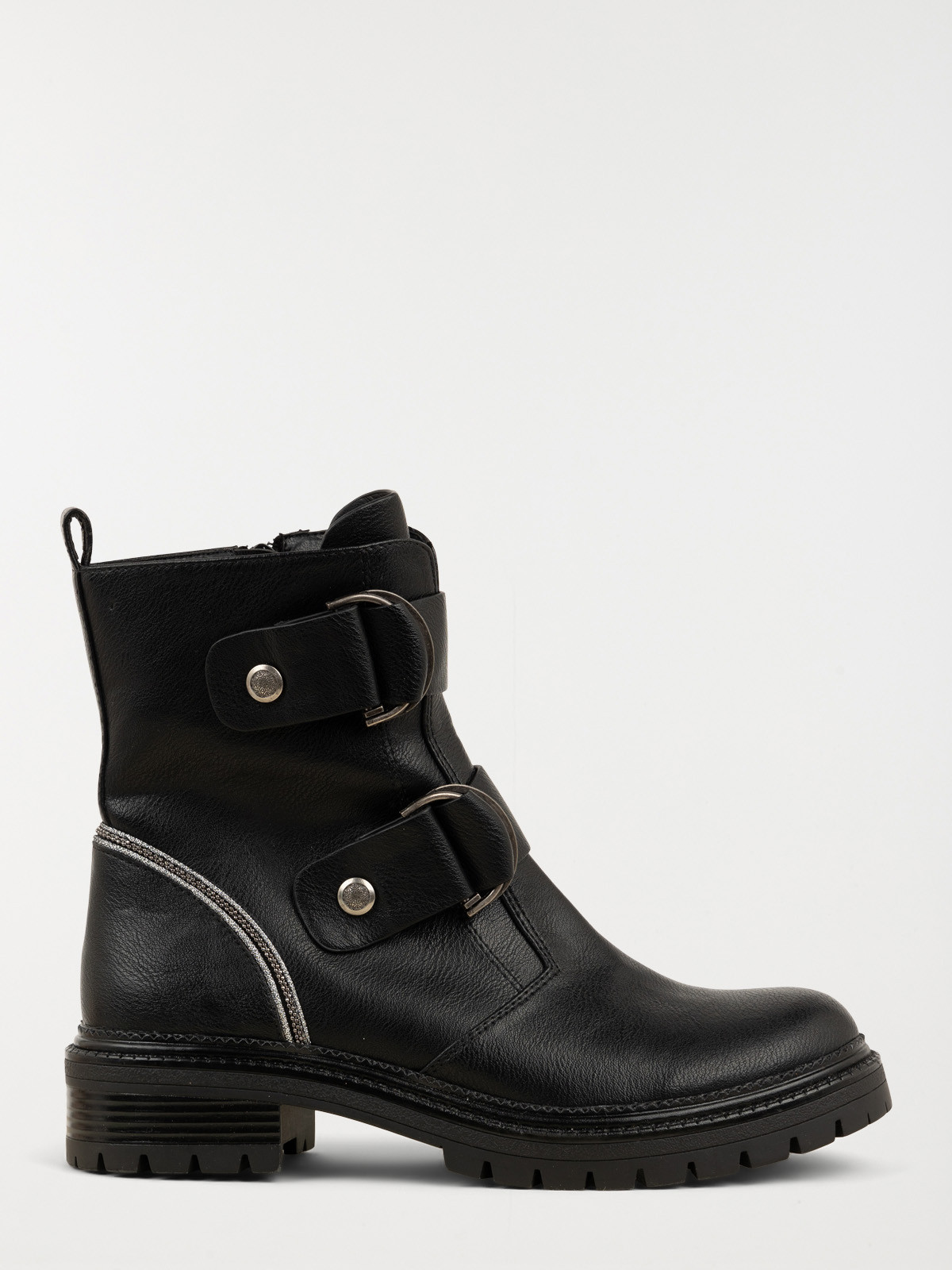 Bottines plates zippées femme (36-41)