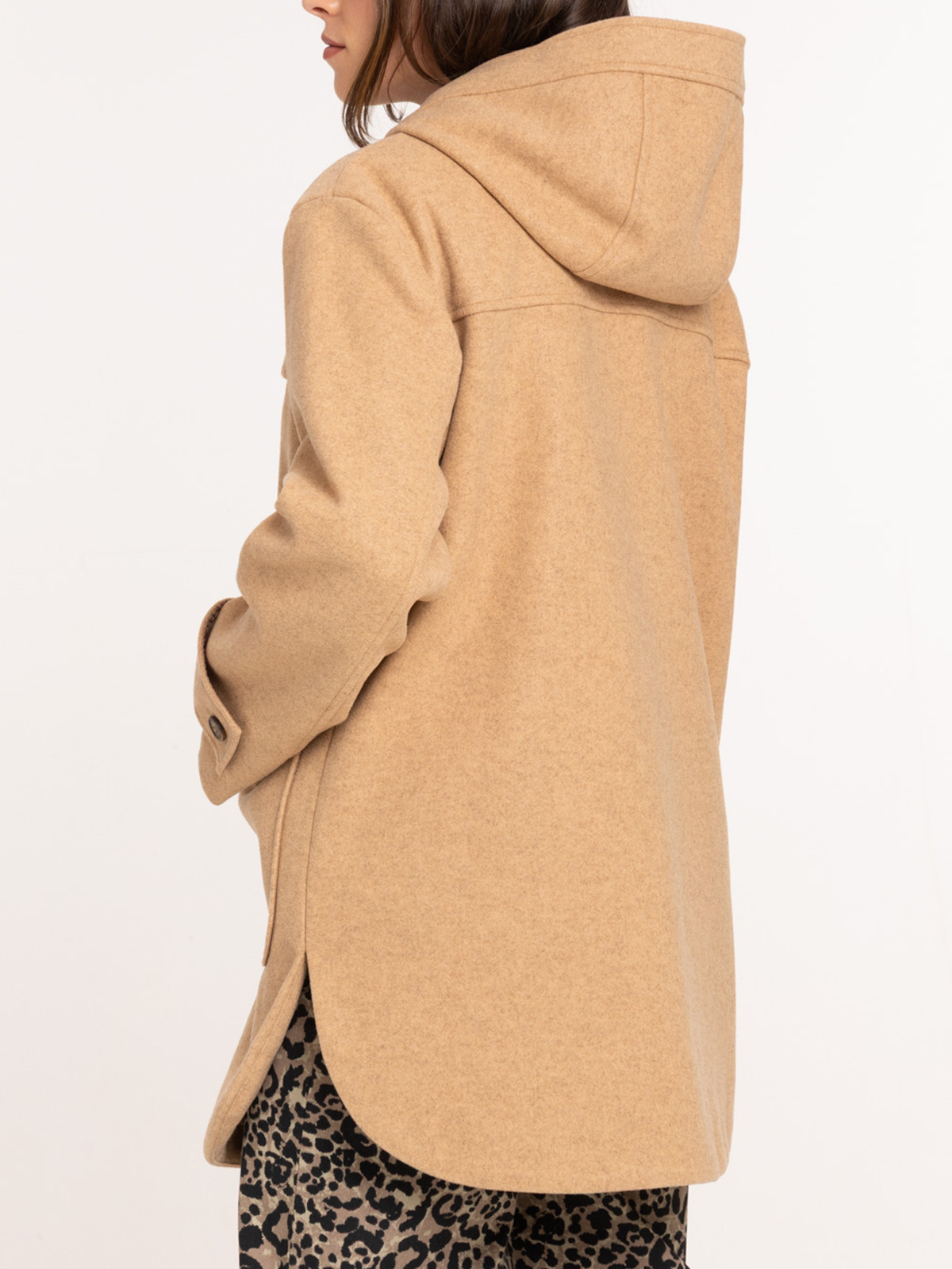 Duffle-coat camel femme Duffle-coat camel femme