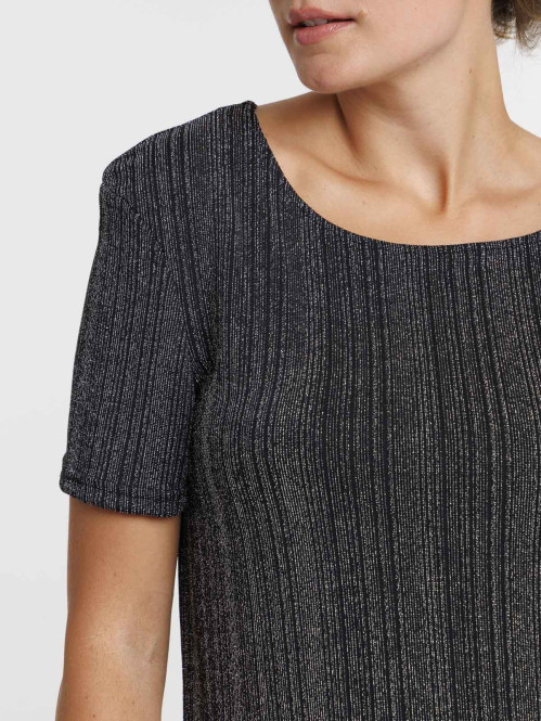 T-shirt pailleté femme