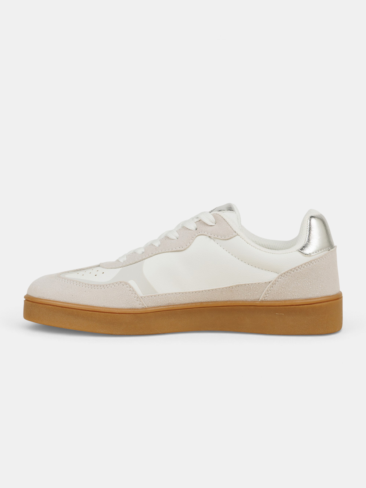 Baskets détails argentés femme (36-41)