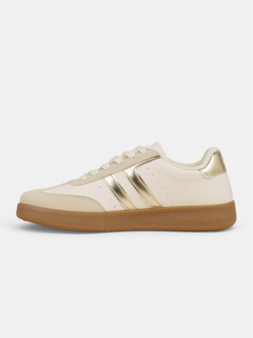 Basket confort beige femme...