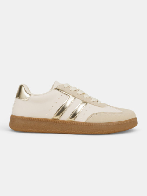 Basket confort beige femme...