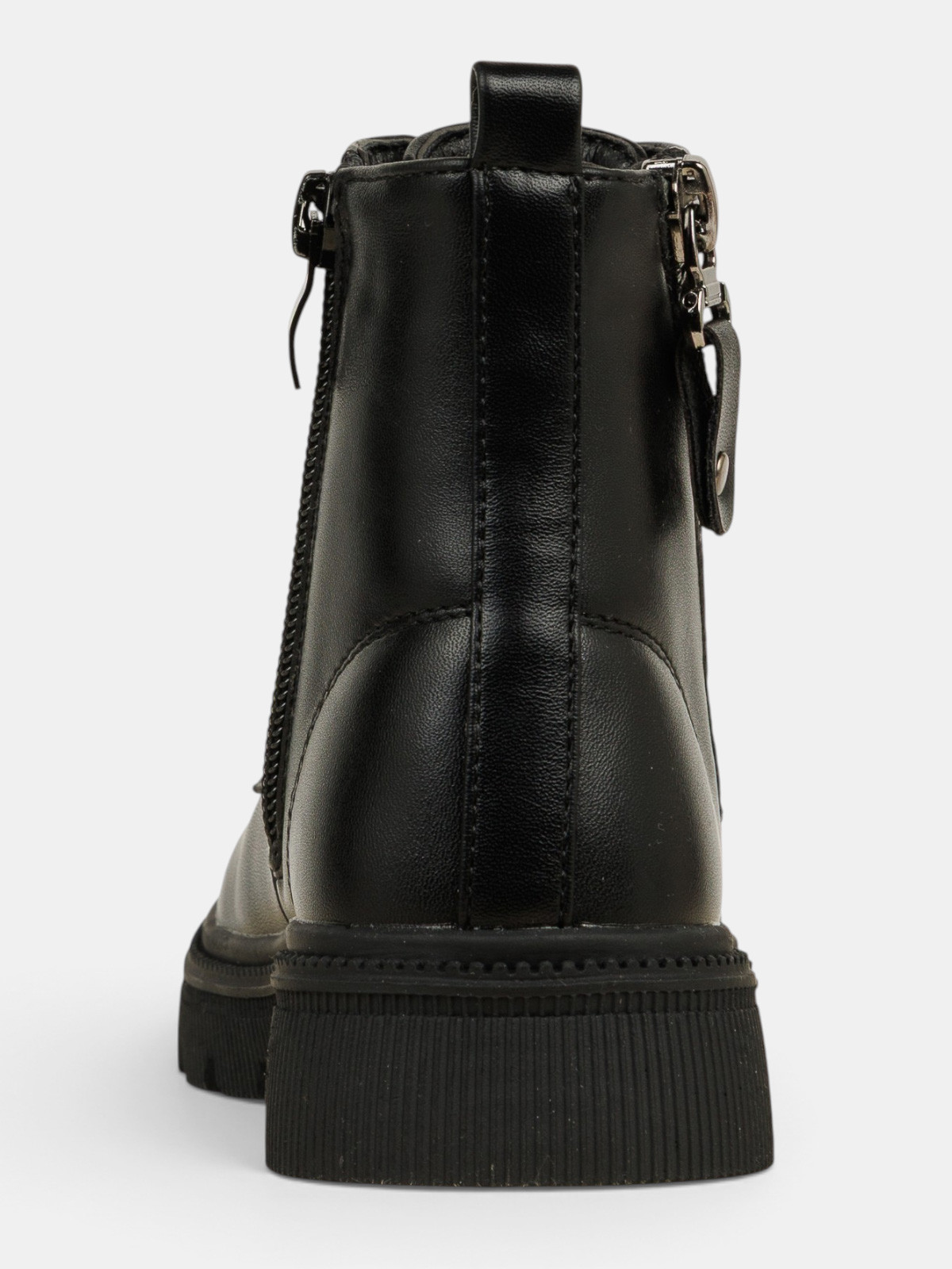 Bottines noires zippées fille (24-30) Bottines noires zippées fille (24-30)