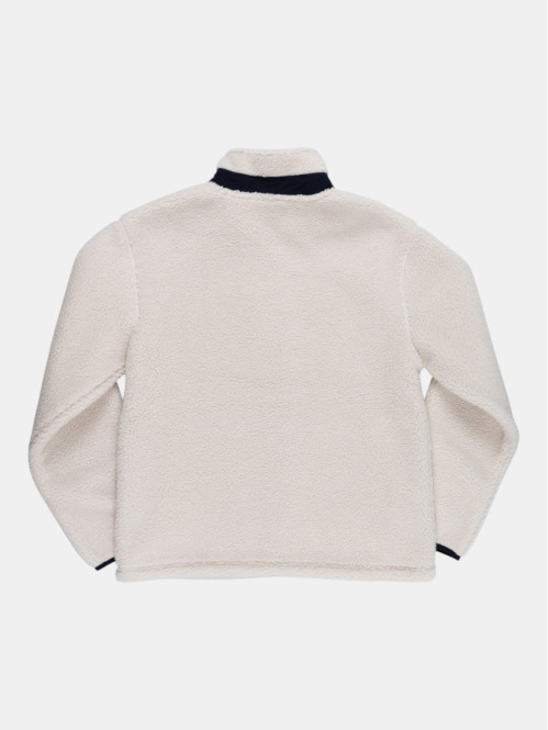 Sweat sherpa bicolore homme