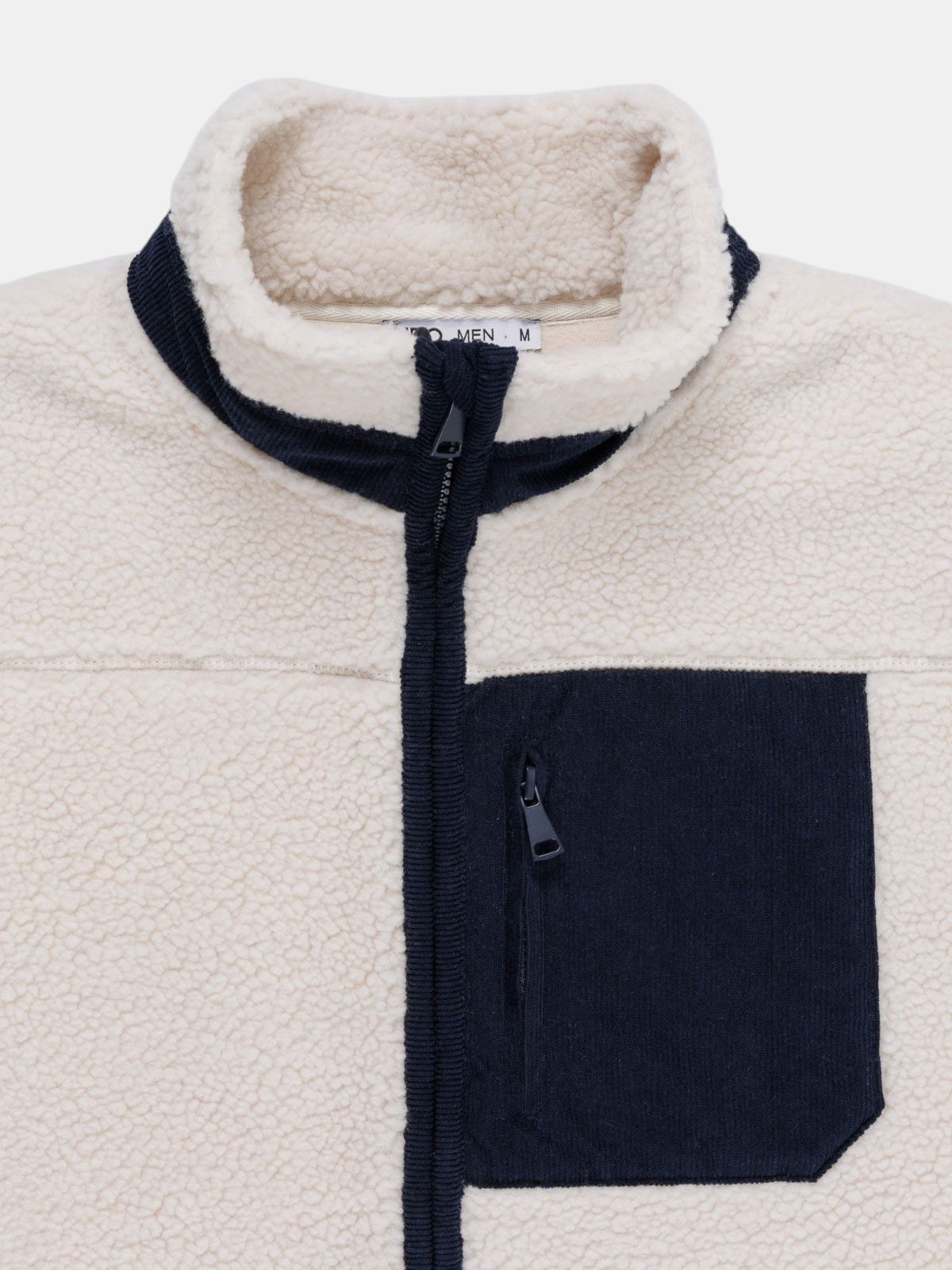 Sweat sherpa bicolore homme Sweat sherpa bicolore homme