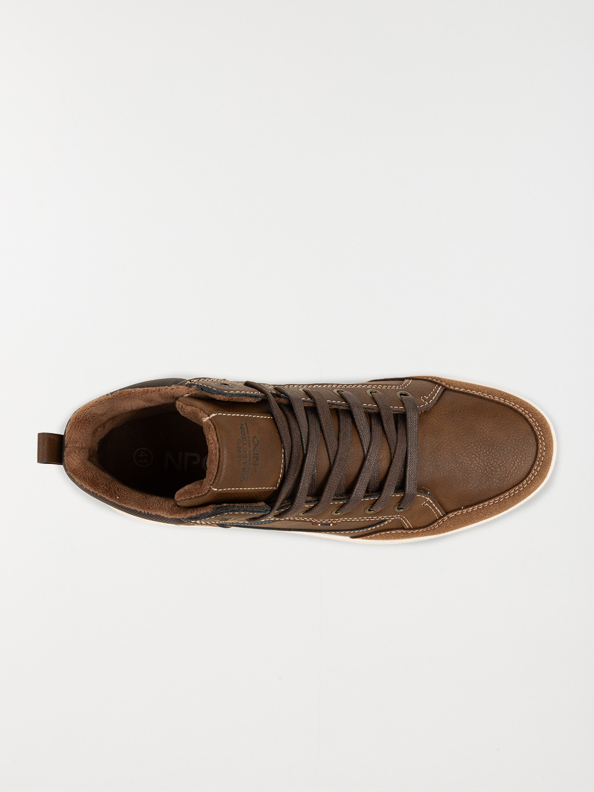 Boots marrons à lacets homme (40-46) Boots marrons à lacets homme (40-46)