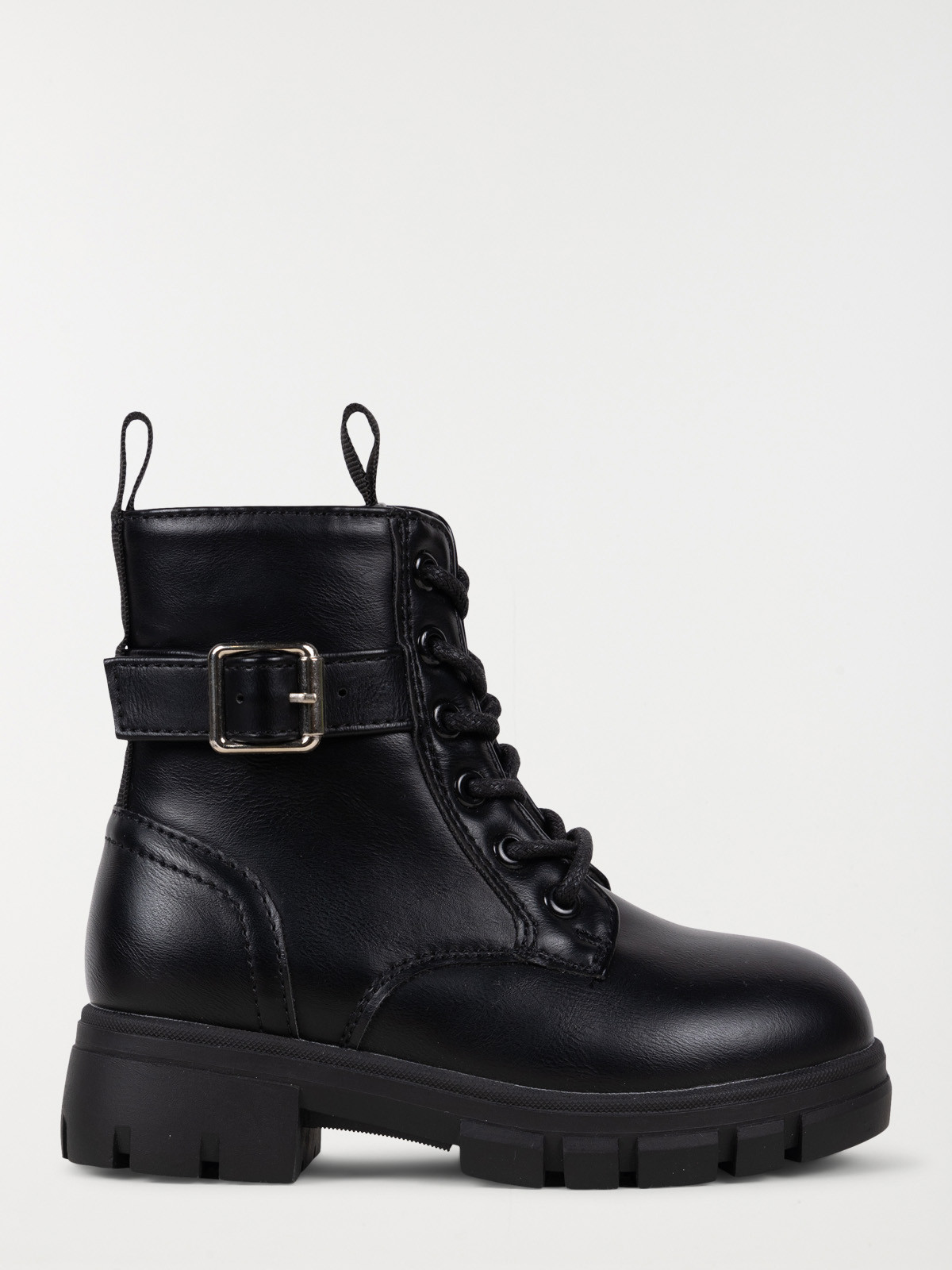 Bottines noires lacets fille (31-37) Bottines noires lacets fille (31-37)