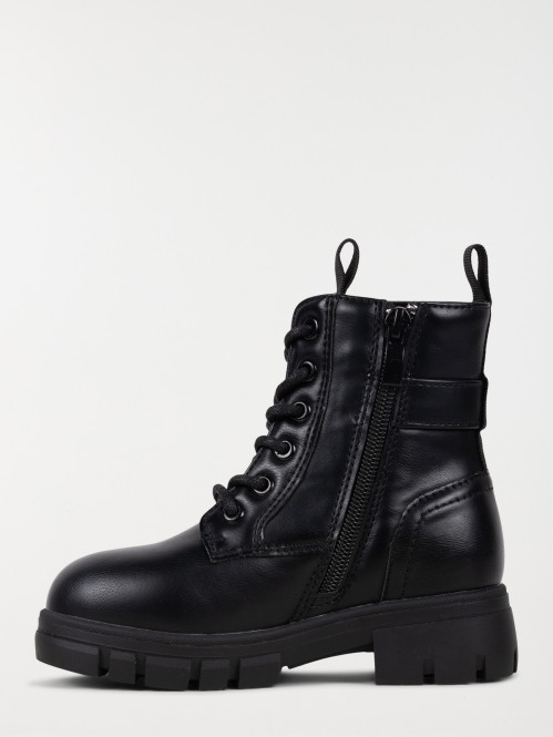 Bottines noires lacets...