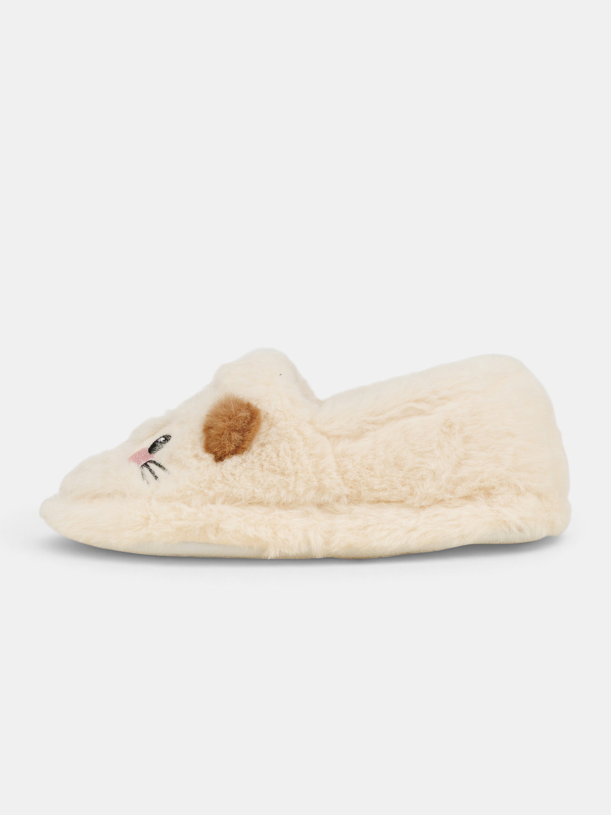 Chausson beige léopard fille (24-30)