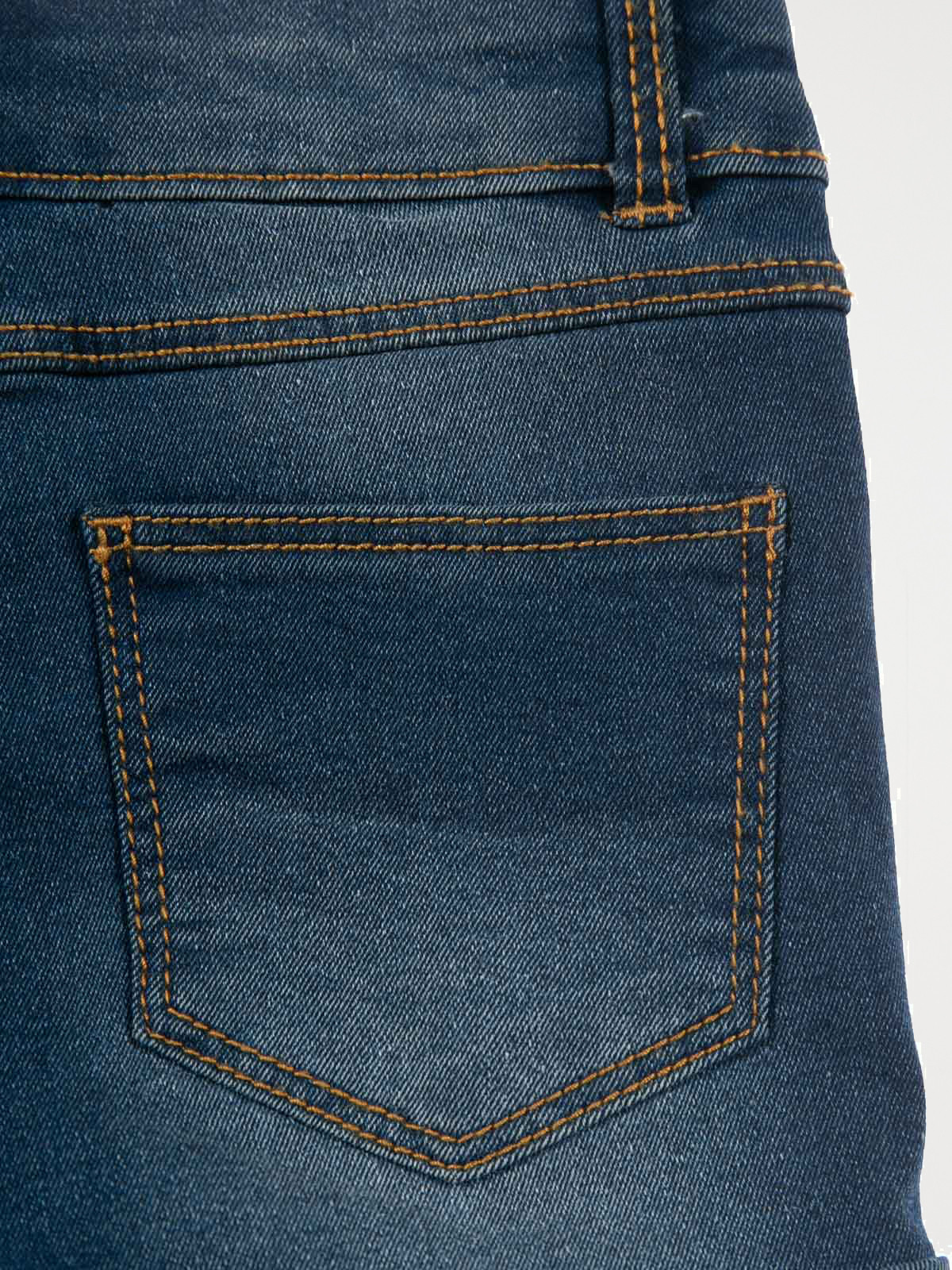 Short en jean basique stone fille (3-8A) Short en jean basique stone fille (3-8A)