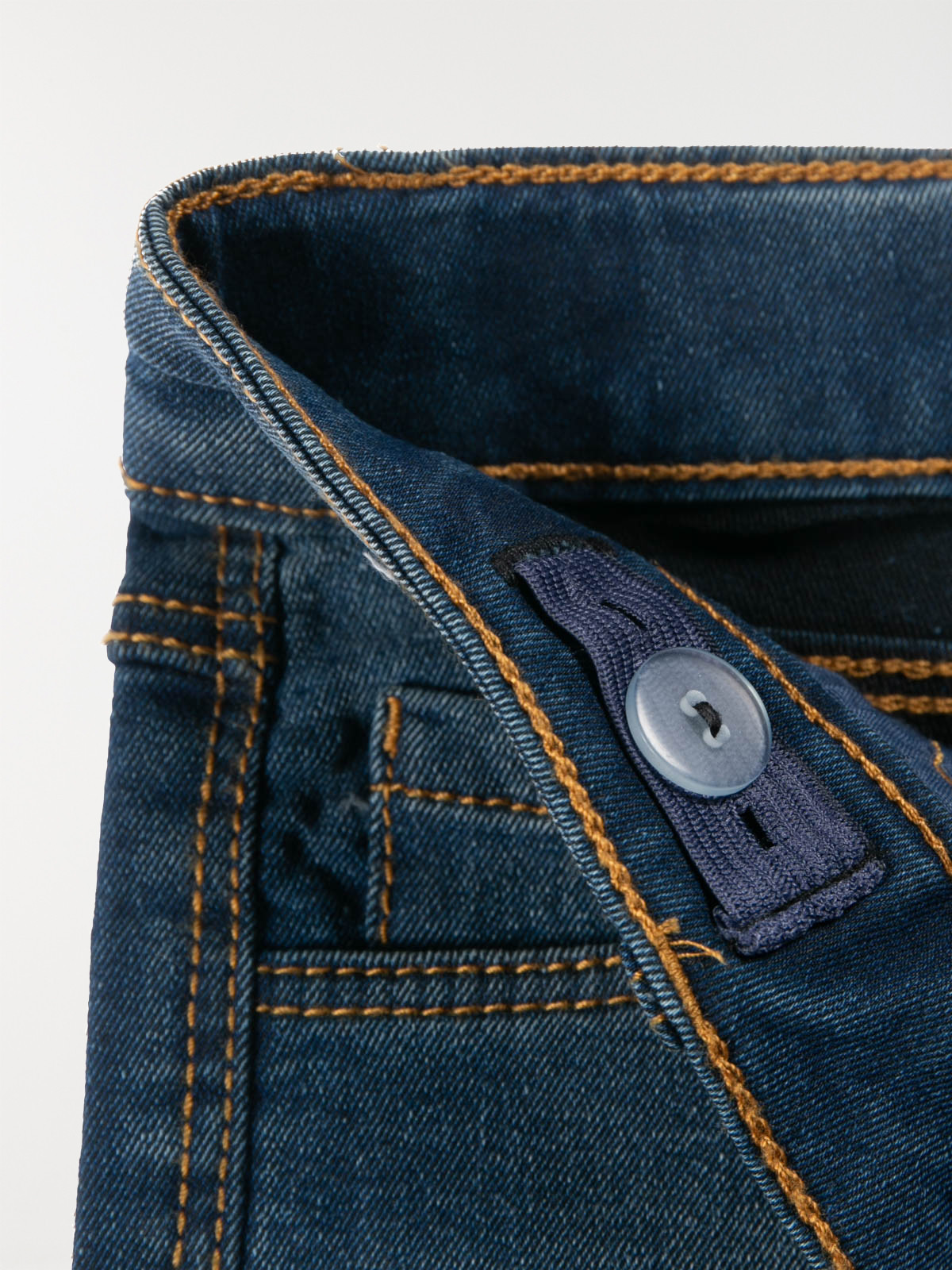 Short en jean basique stone fille (3-8A) Short en jean basique stone fille (3-8A)