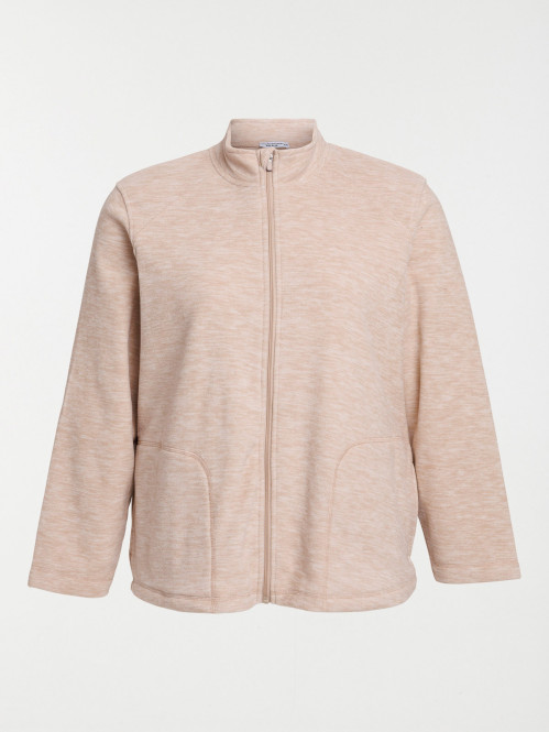 Sweat polaire zippé grande...