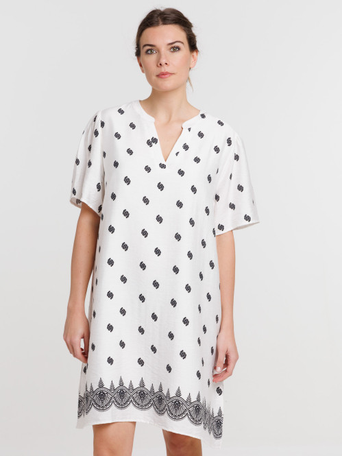 Robe imprimée femme