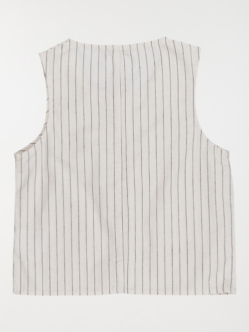 Blouse nouée devant fille...