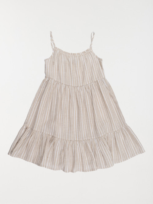 Robe à bretelles rayures...