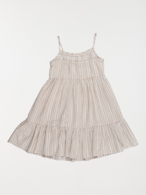 Robe à bretelles rayures...
