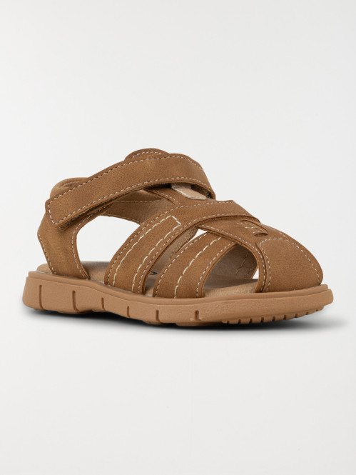 Sandales coloris camel...