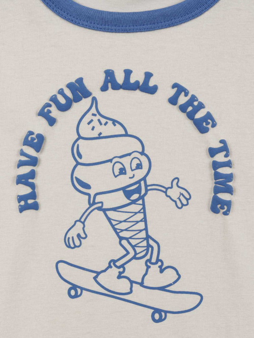 T-shirt motif glace garçon...