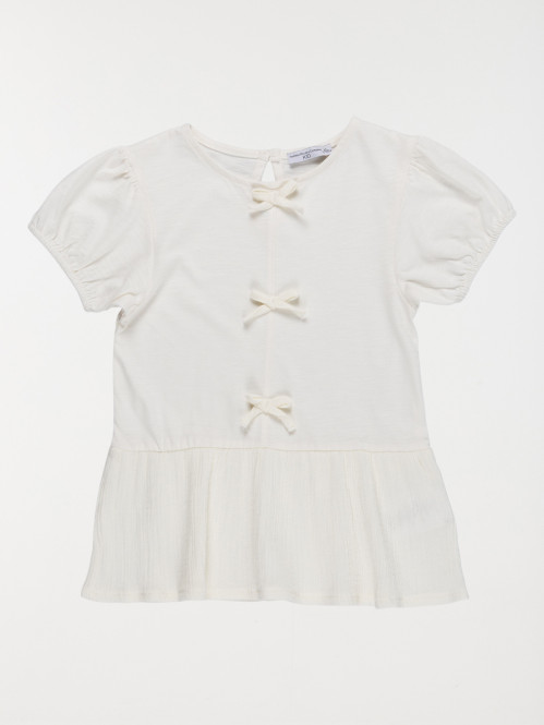 Blouse manches courtes...