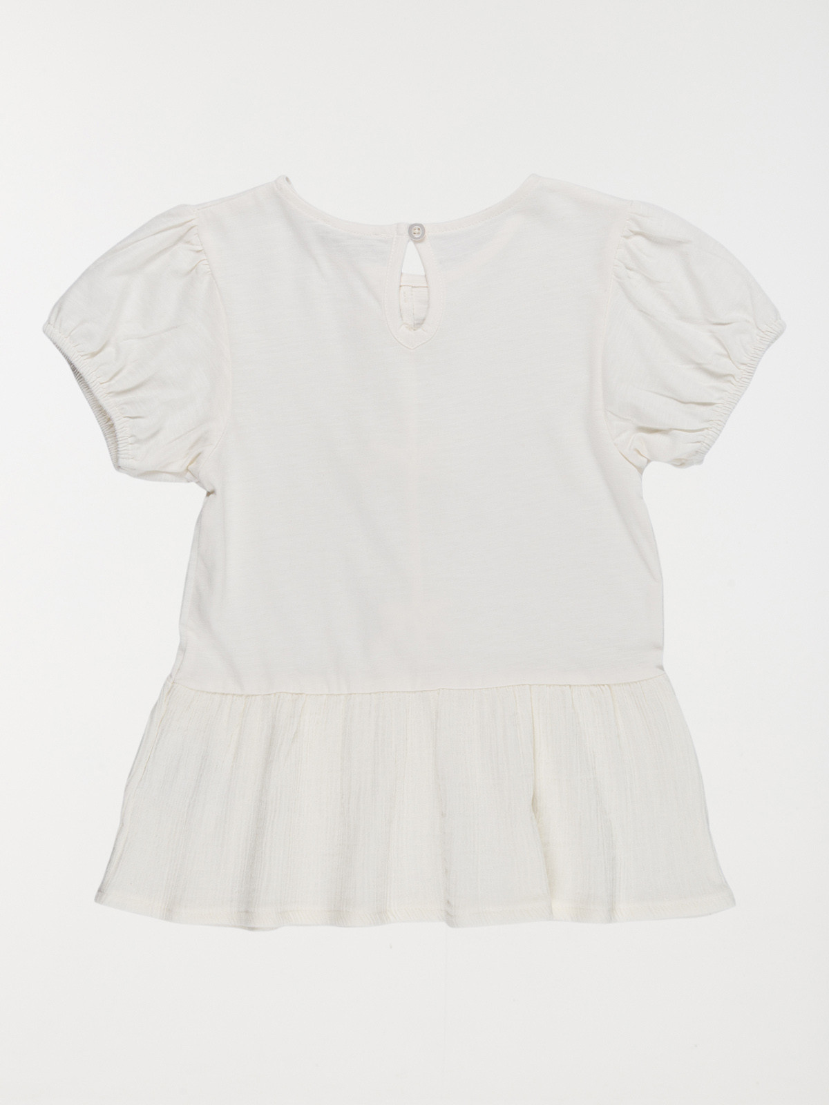 Blouse manches courtes fille (3-12A) Blouse manches courtes fille (3-12A)