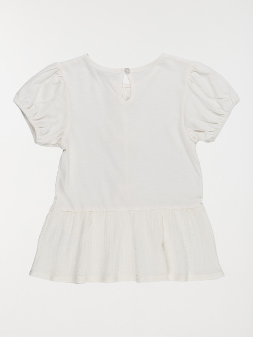 Blouse manches courtes...