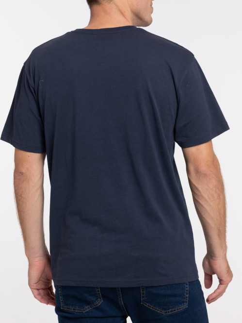 T-shirt de Noël marine homme