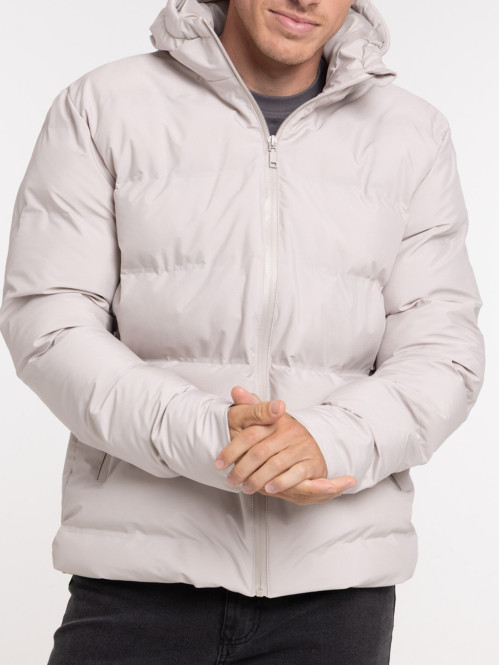 Blouson à capuche coloris...