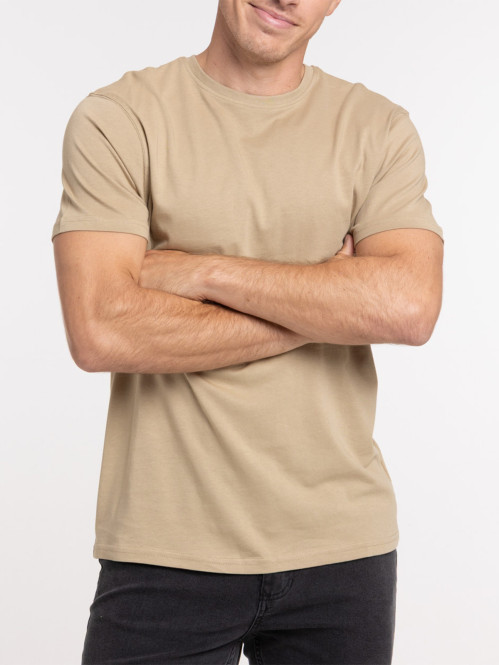 T-shirt slim fit coloris...