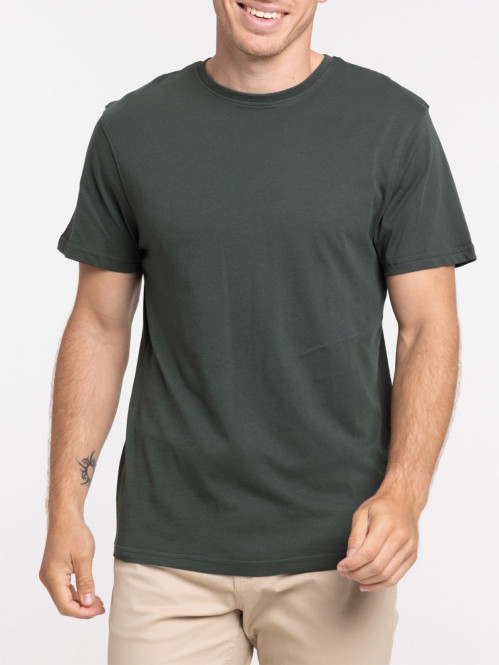 T-shirt slim fit coloris...