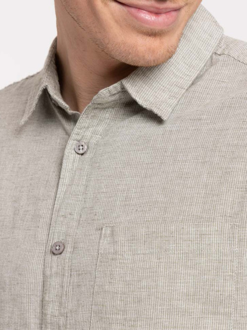 Chemise tilleul coton et...