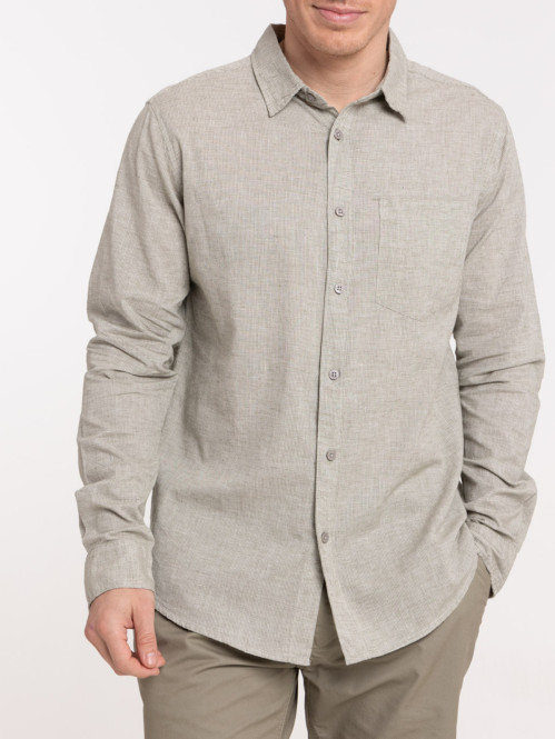 Chemise tilleul coton et...