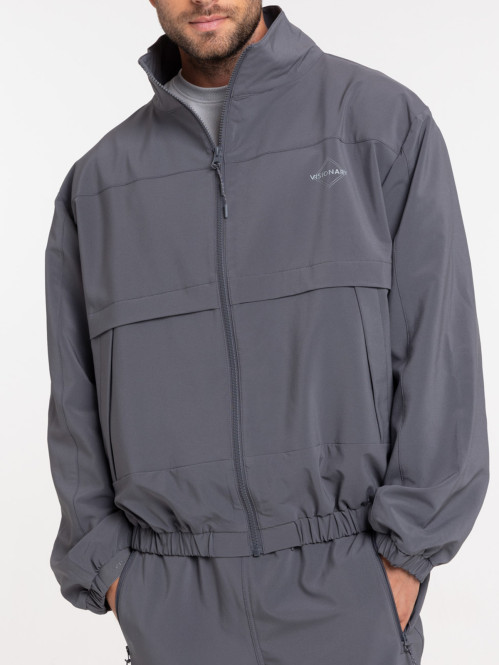Blouson gris anthracite homme