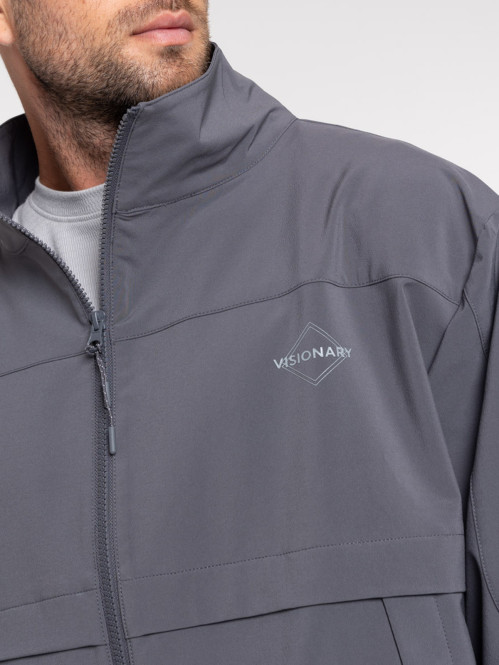 Blouson gris anthracite homme