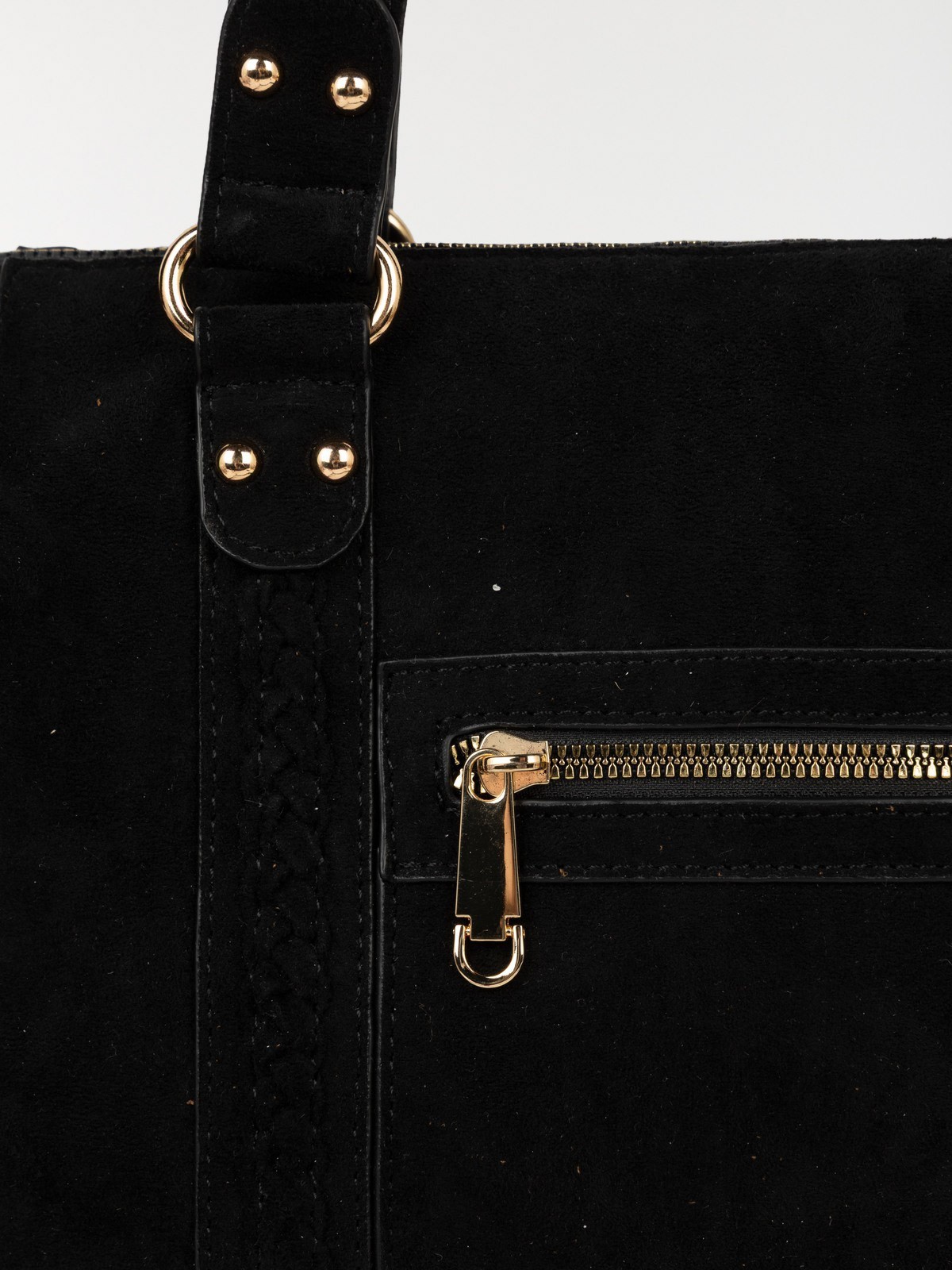 Sac à main détails dorés femme