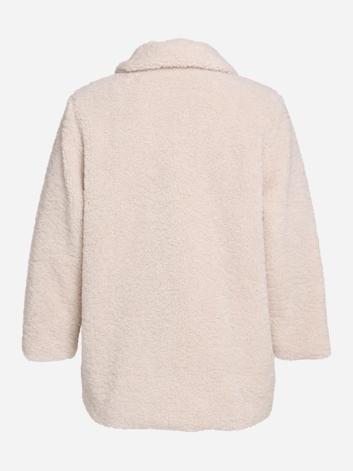 Manteau sherpa écru grande...