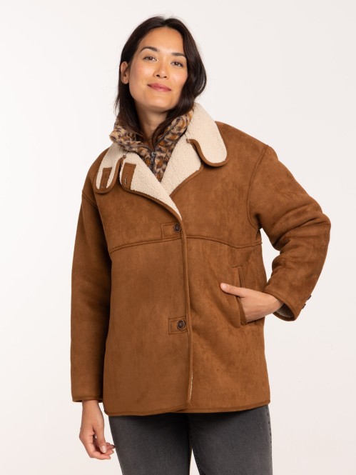 Manteau camel doublure...