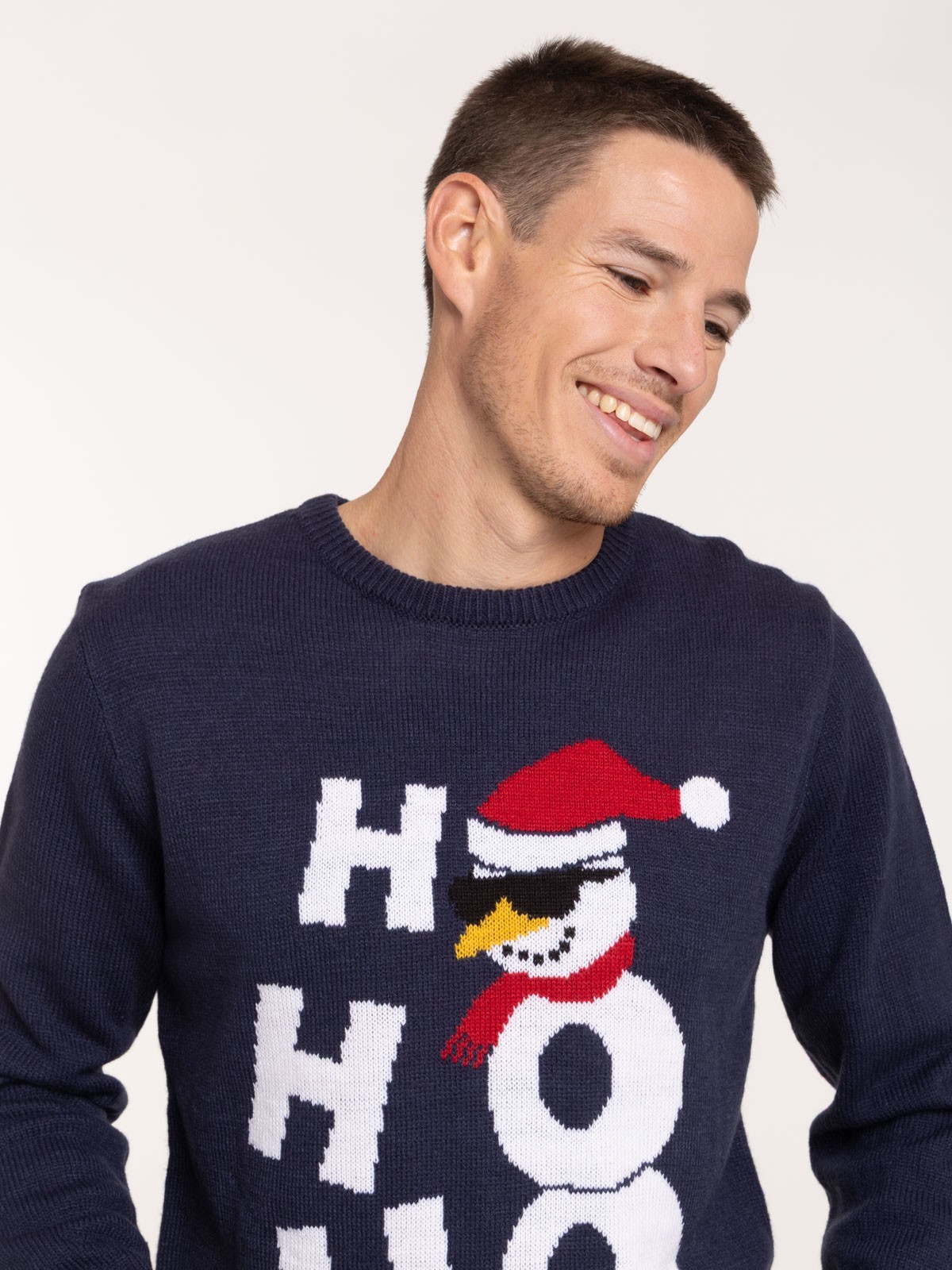 Pull de Noël Ho Ho Ho homme Pull de Noël Ho Ho Ho homme