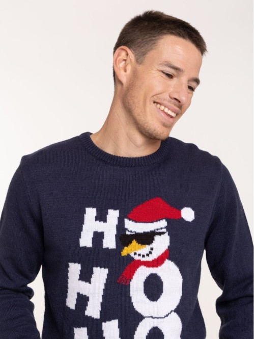 Pull de Noël Ho Ho Ho homme