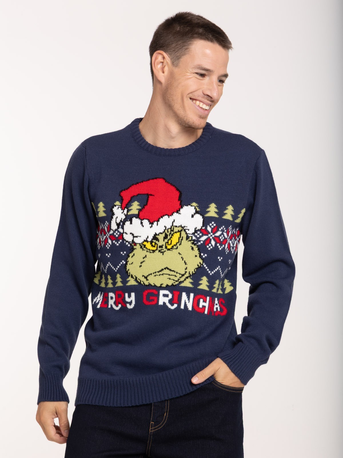 Pull de Noël Grinch homme Pull de Noël Grinch homme
