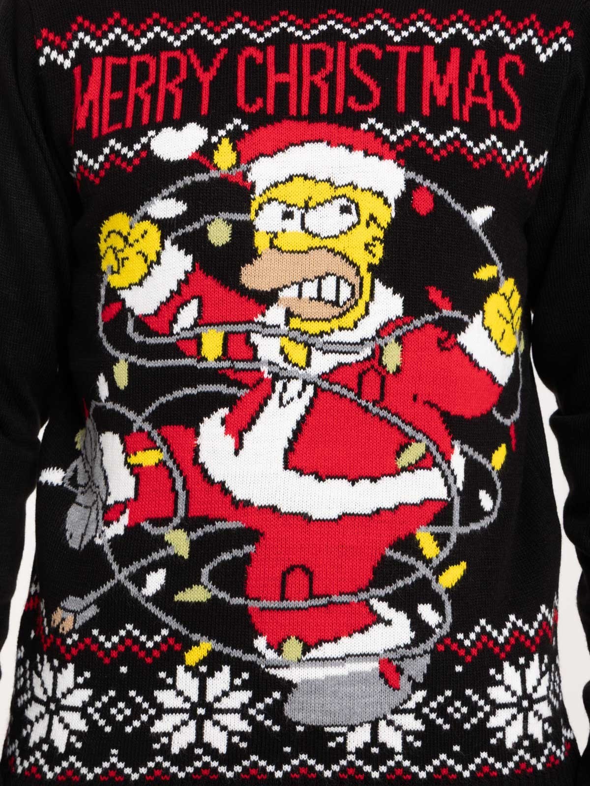 Pull de Noël Homer Simpson homme