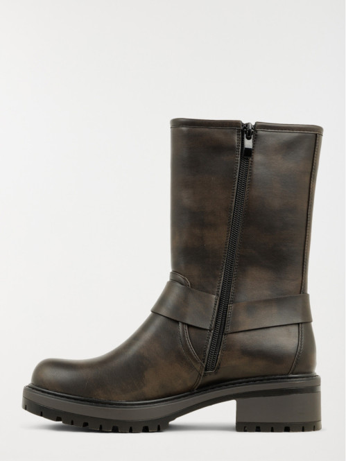 Boots femme brides fantaisies (36-41) Boots femme brides fantaisies (36-41)