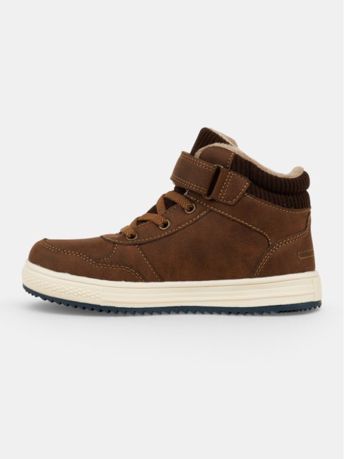 Boots montantes marron...
