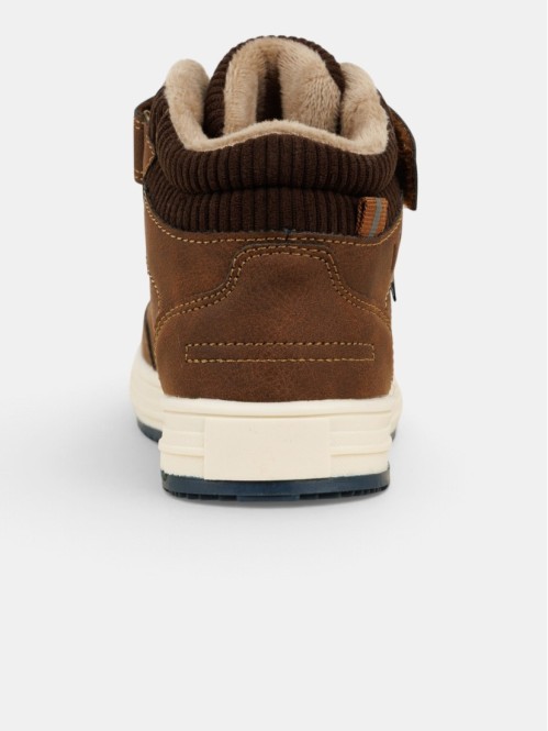 Boots montantes marron...