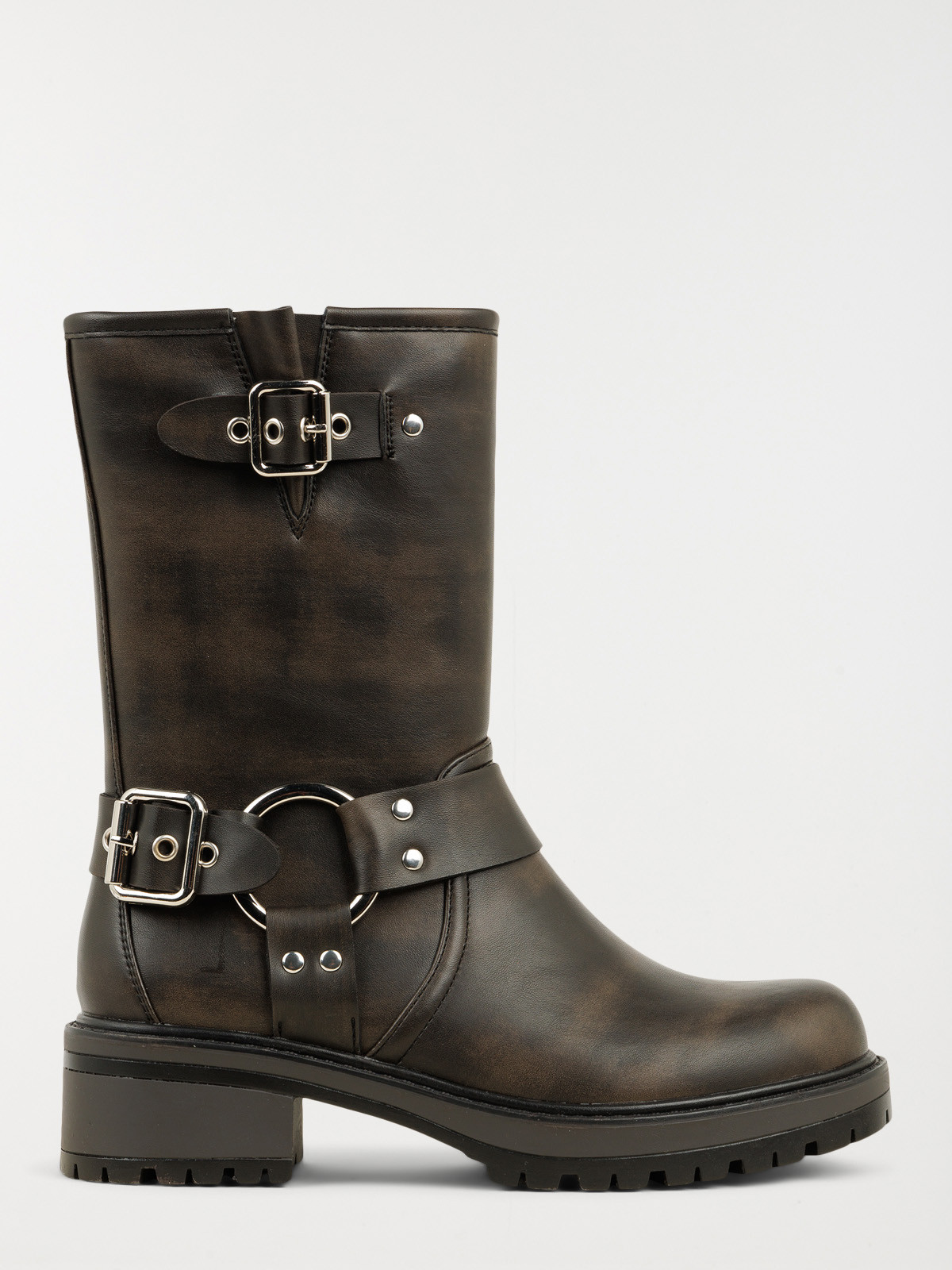 Boots femme brides fantaisies (36-41)