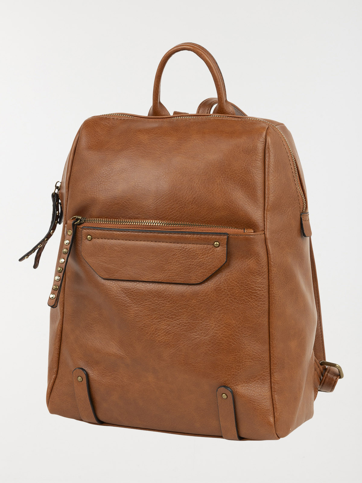 Sac à dos clous dorés femme